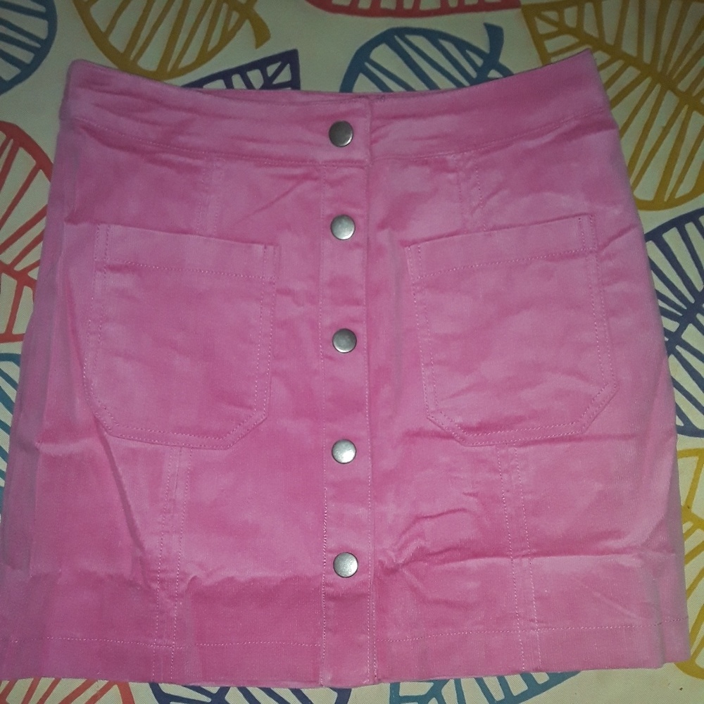 Cotton Candy Mini Skirt Size Med NWOT